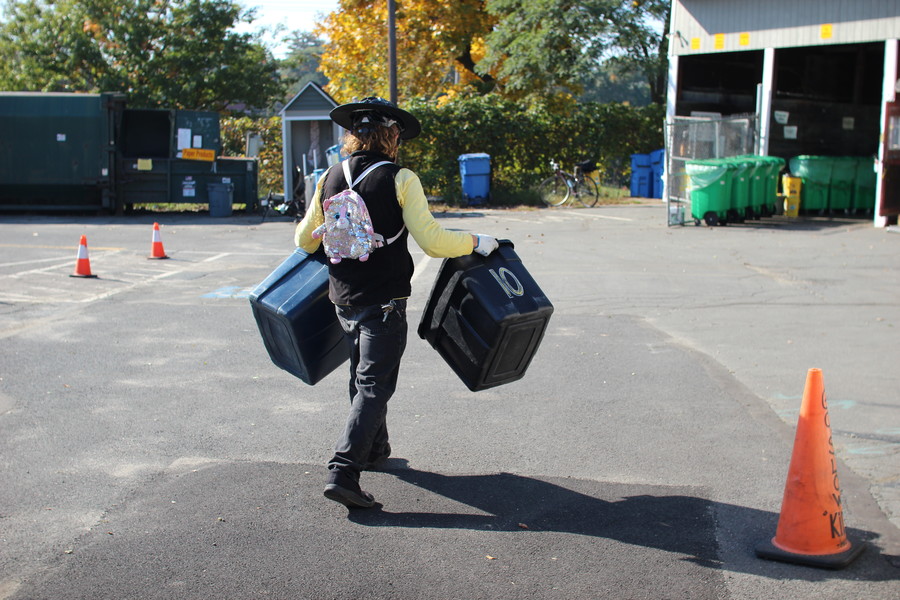 Neal and his fabulous backpack